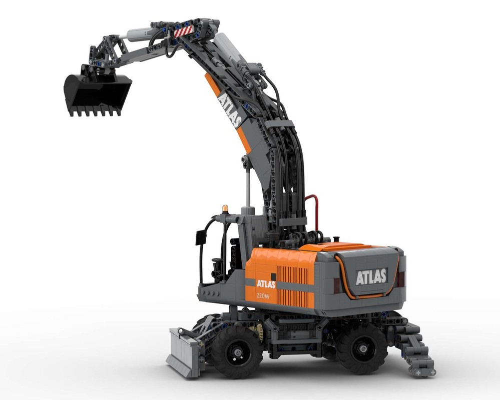 Lego Atlas 220W RC Excavator
