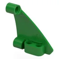 Technic Panel Triangle 5 x 4 Right / Bright Green