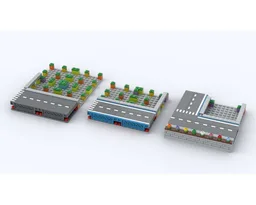 MMCS - Street Pack - 6 Stud Intersection