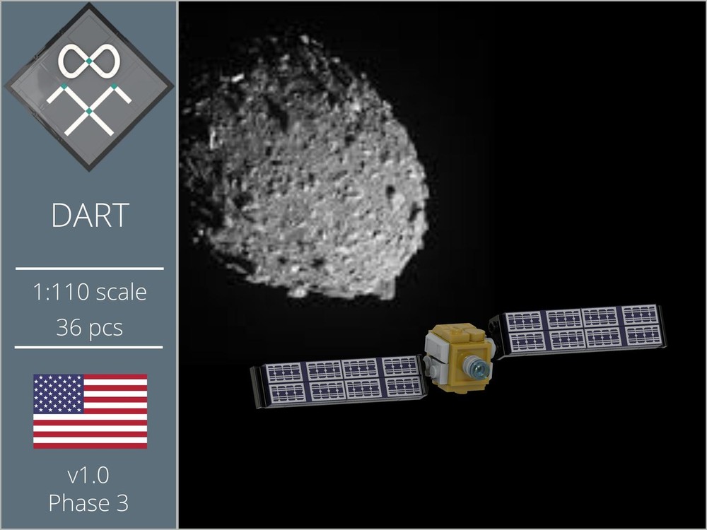 Lego 1:110 DART Spacecraft