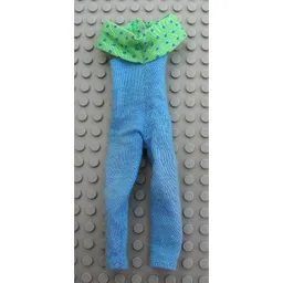 Scala, Jumpsuit with Green Lining / Medium Blue