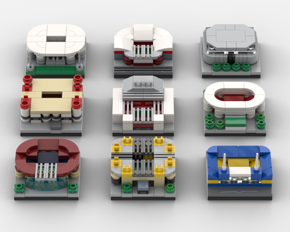 Lego Mircoscale stadiums