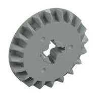 Technic Gear 20 Tooth Bevel / Light Gray