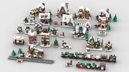 Mini Winter Village Collection 2022 - The Full Set