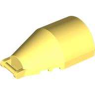 Lego Windscreen 7 x 4 x 2 Round with Handle / Bright Light Yellow