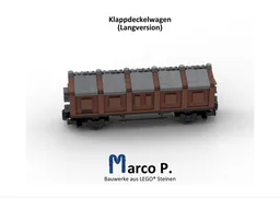 Klappdeckelwagen braun (Langversion)