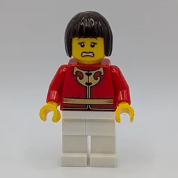 Dragon Operator, White Legs, Dark Brown Hair