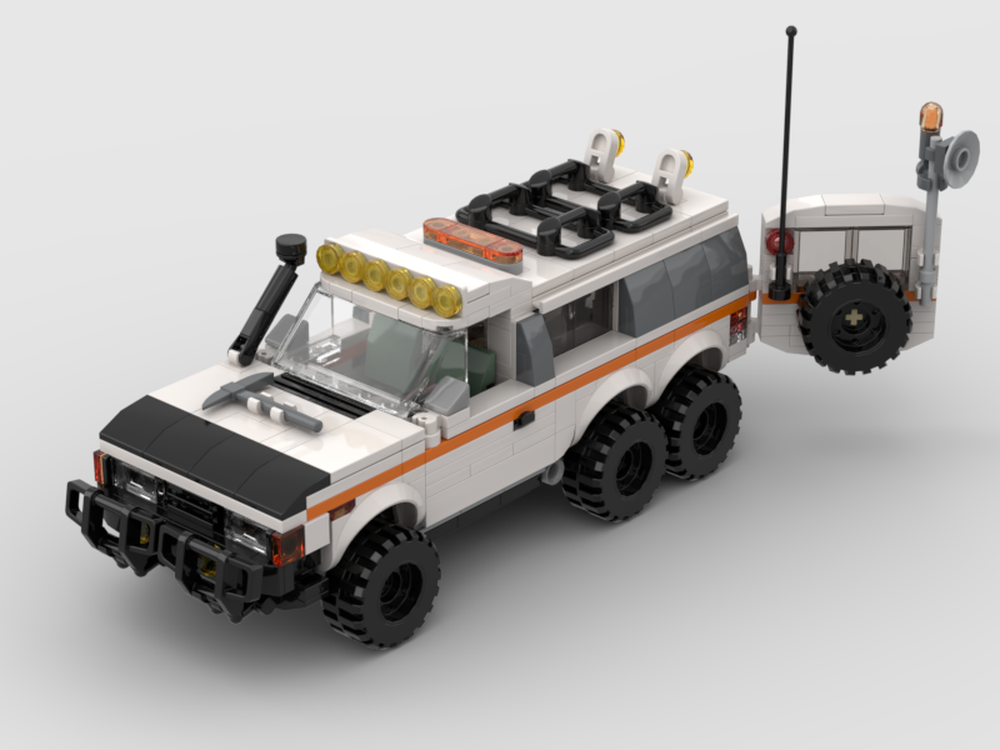 Lego 1996 Isuzu Trooper Polar 6x6