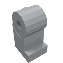 Leg, Left / Light Bluish Gray