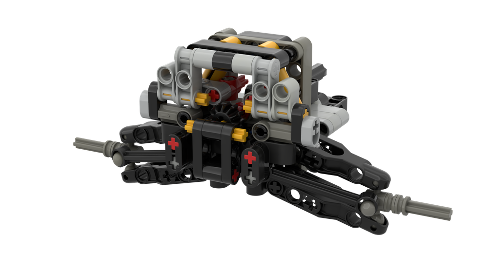 Lego Front axle with independent suspension