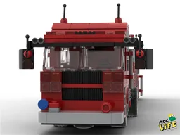 Tiller fire engine