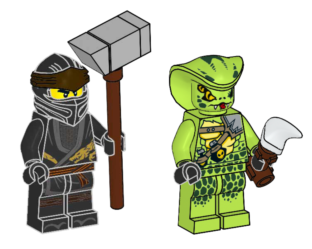 Lego Cole vs. Lasha