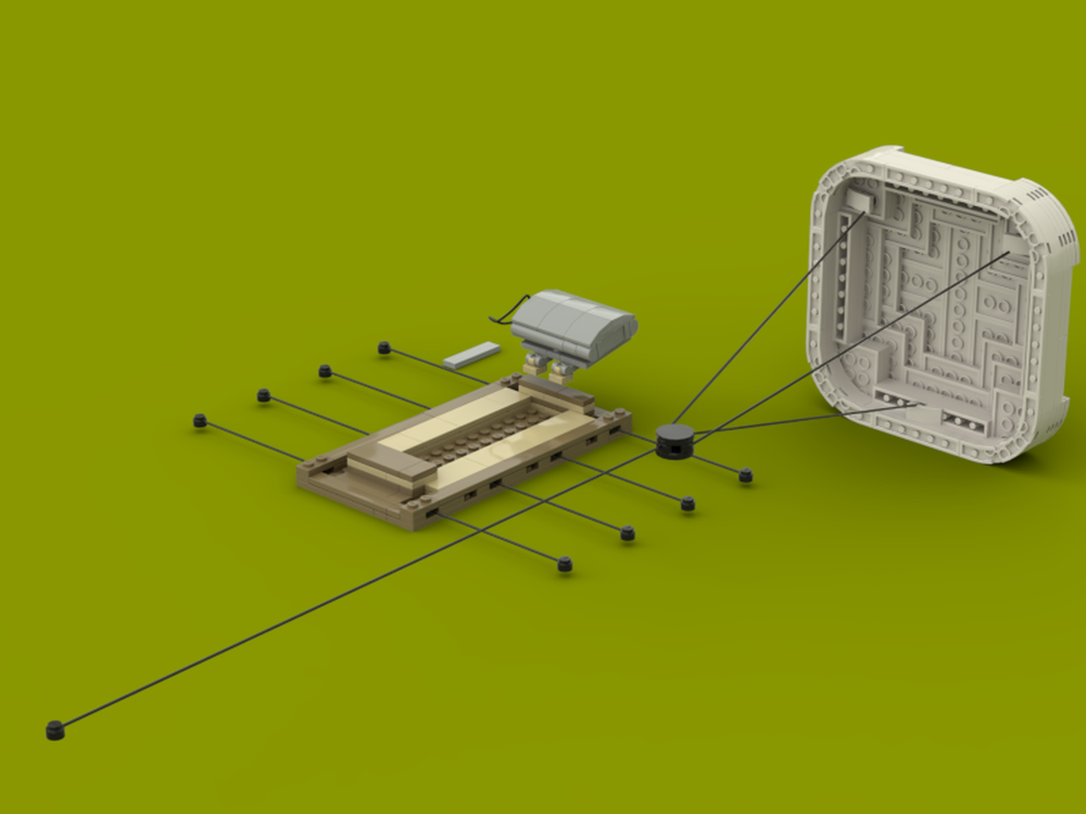 Lego Parachute For M56 Scorpion
