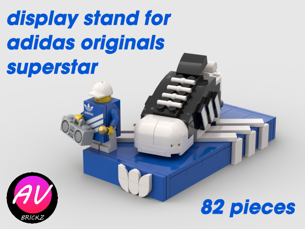 Lego Adidas GWP Display Stand