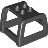 Duplo Cabin Top 4 x 4 / Black
