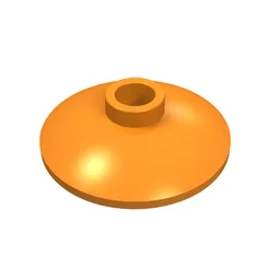 Dish 2 x 2 Inverted [Radar] / Orange