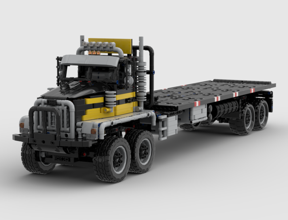 Lego Western Star 6900 Twinsteer RC truck
