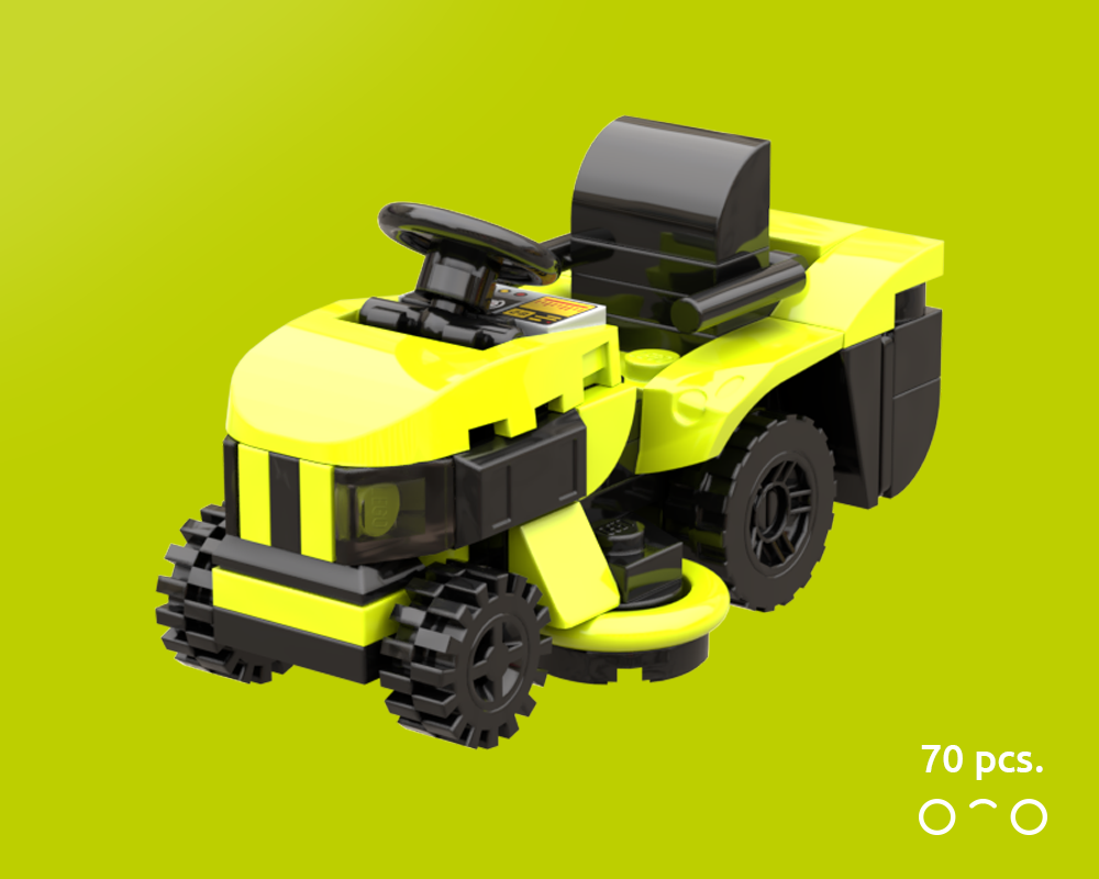 Lego Lawn Tractor.