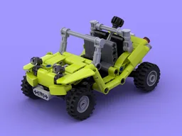 mini dune lime buggy