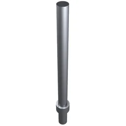 Bar 6L with Stop Ring / Metallic Silver