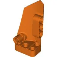 Technic Panel Fairing # 4 Small Smooth Long, Side B / Reddish Orange
