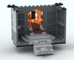SW Logo Minifig Module-11: Ahsoka & Maul Throne Room Battle