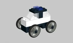 Police Car Soap Box