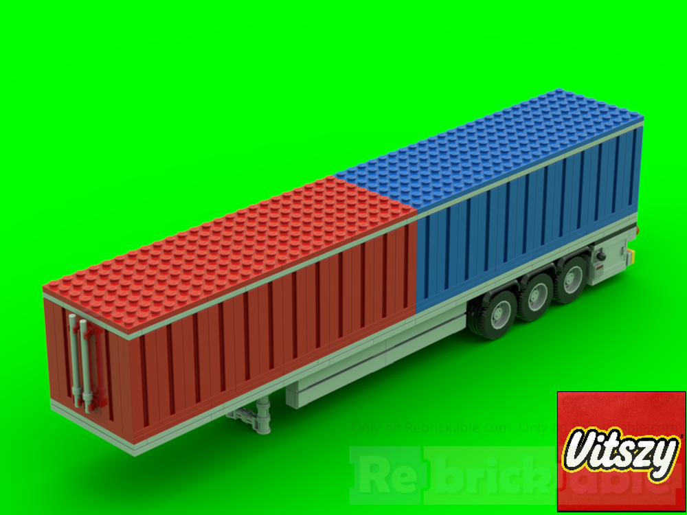Lego Container trailer