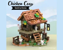 Chicken Coop - Lego Castle/Medieval MOC
