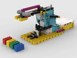 Simple robot arm - pick and place (Spike Prime lesson)