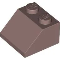 Brick Sloped 45° 2 x 2 / Sand Red