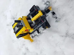 Mini snow groomer