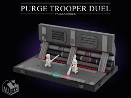 Fallen Order: Purge Trooper Duel Diorama