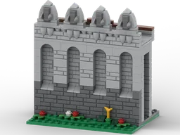 Red Castle Wall Small