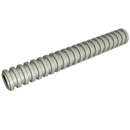 Hose, Ribbed 7mm D. 7L / 5.6cm / Pearl Light Gray