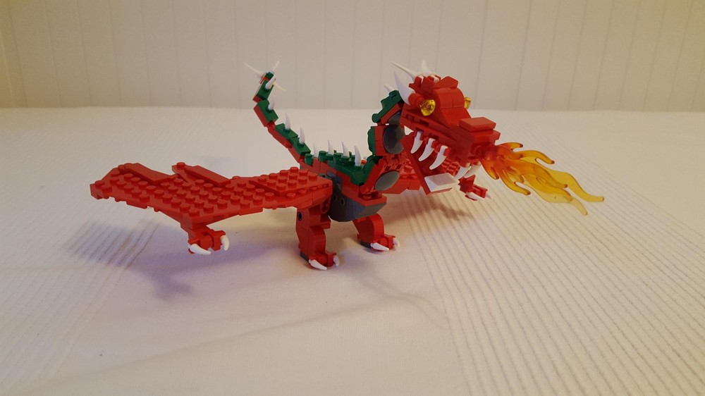 Lego Red dragon
