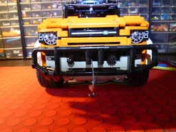 Winch Modification for Defender 42110 - operation through front bumper