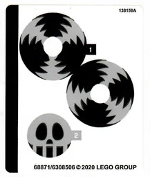 Sticker Sheet for Set 75549-1