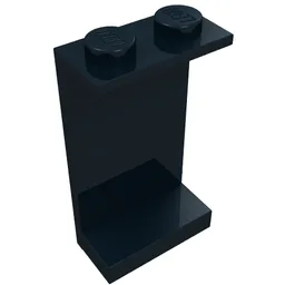 Panel 1 x 2 x 3 - Solid Studs / Black