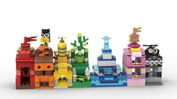 11018 Rainbow houses