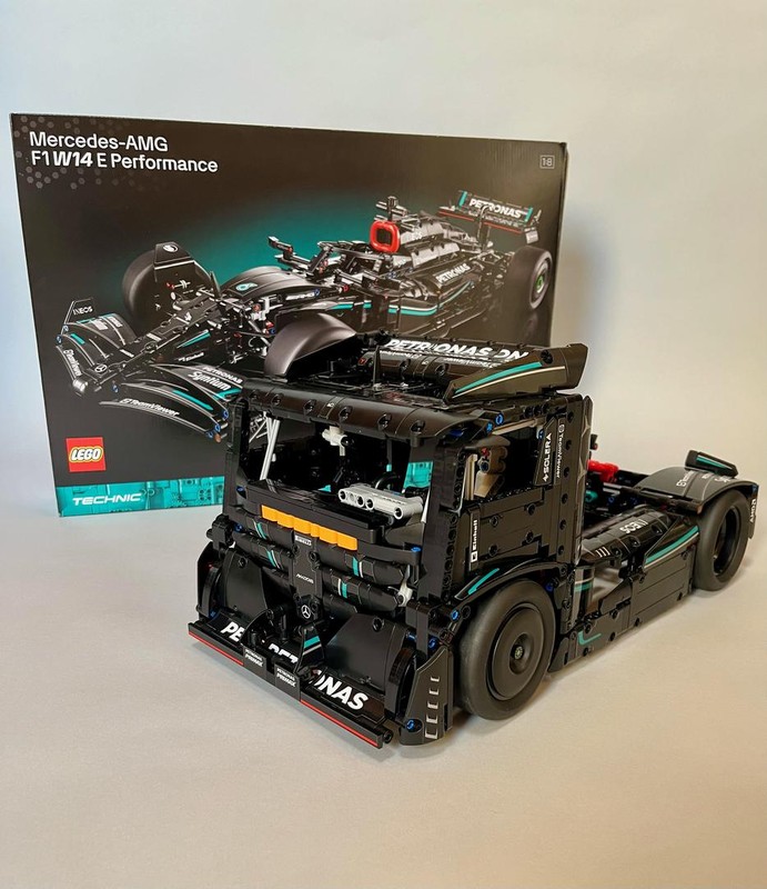Lego Mercedes Benz Copa Truck