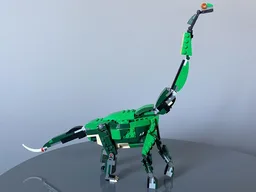 Brachiosaurus altithorax (minifig scale, 76907 Lotus + 31058 Dinos alternate)