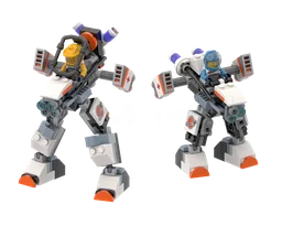 Space Walkers - (30663-1 (x2) & 60428-1 (x2))