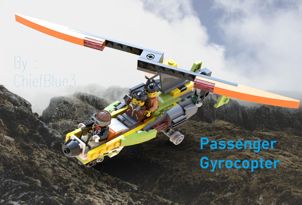 Lego Passenger Gyrocopter