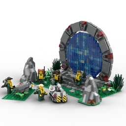 Stargate SG-1 Off-World Meadows (LEGO® colors)