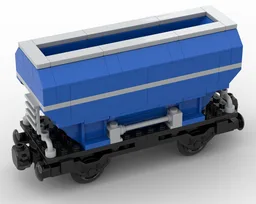 Modernized 4536 Blue Hopper Car mod