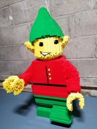 Elf Minifigure Sculpture