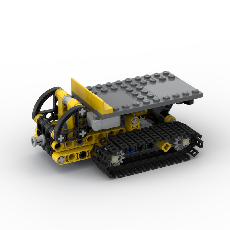 Lego 8259 Mini Tracked Flatbed