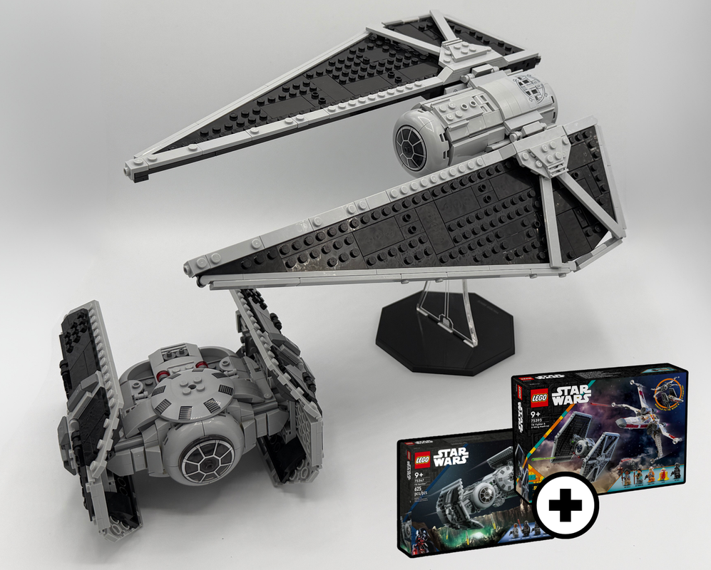 Lego Tie Striker & Advanced (75347 & 75393 Alternate Models)