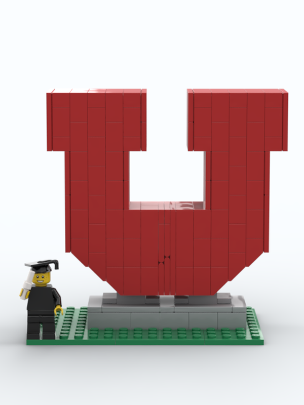 Lego Block 'U' - University of Utah